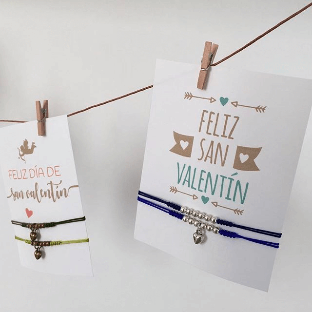 ideas con regalo para tu tarjeta de San Valentín