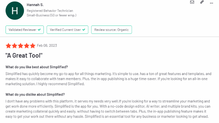 review simplified review simplified