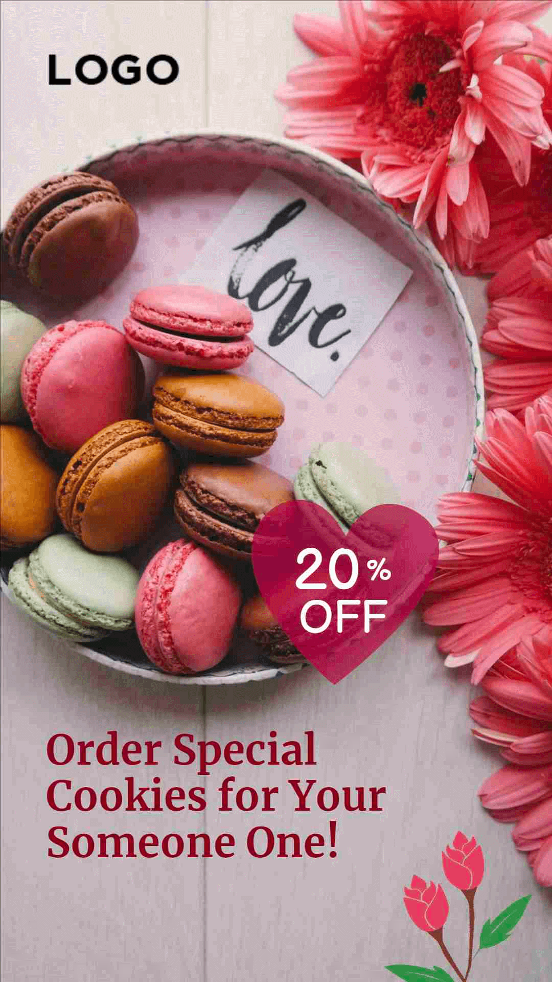 Valentine's Day Cookies Offer