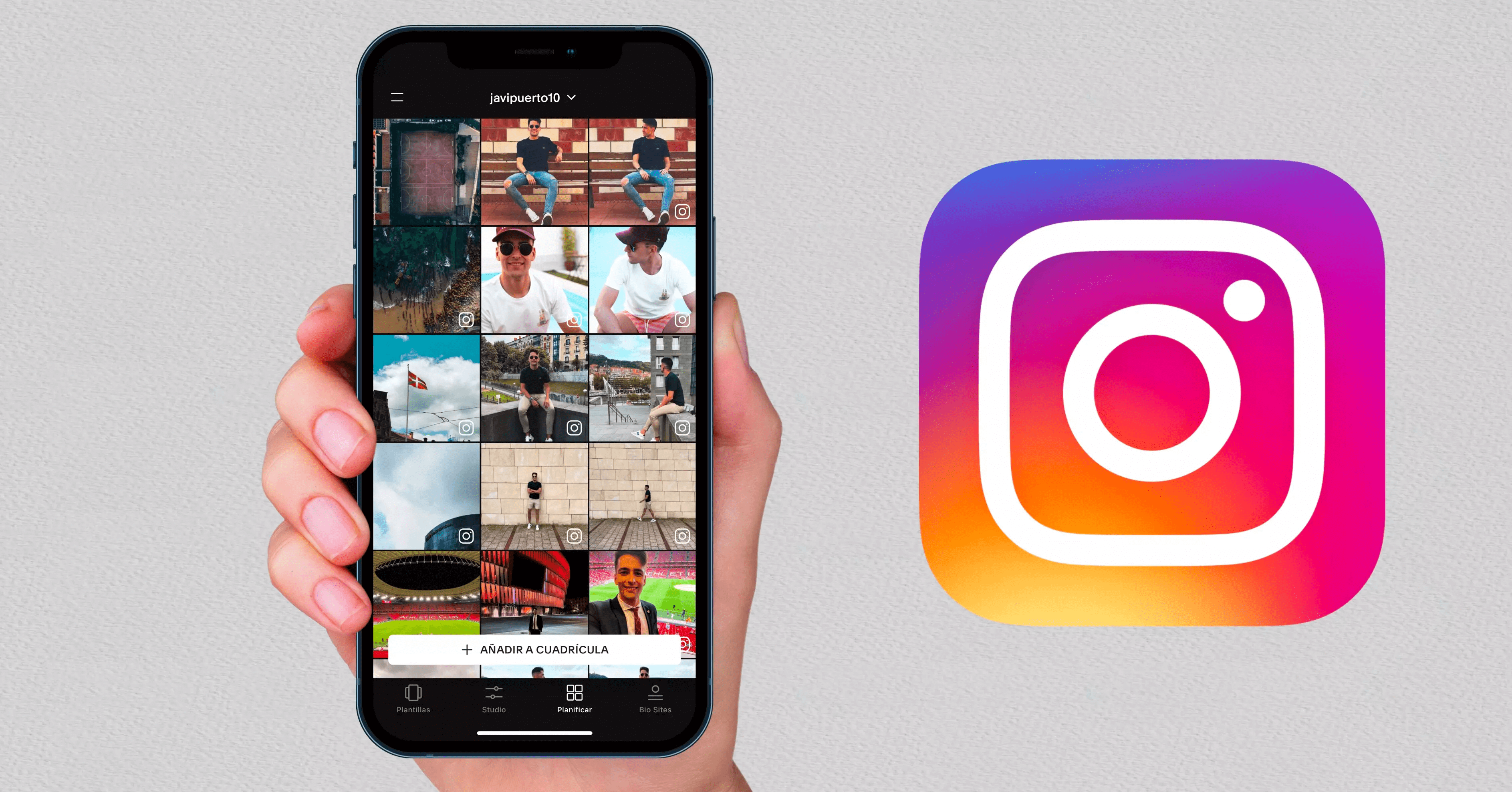 Feed de instagram basado en tendencia