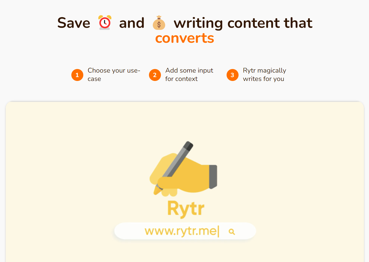 Rytr AI Copywriting Tool