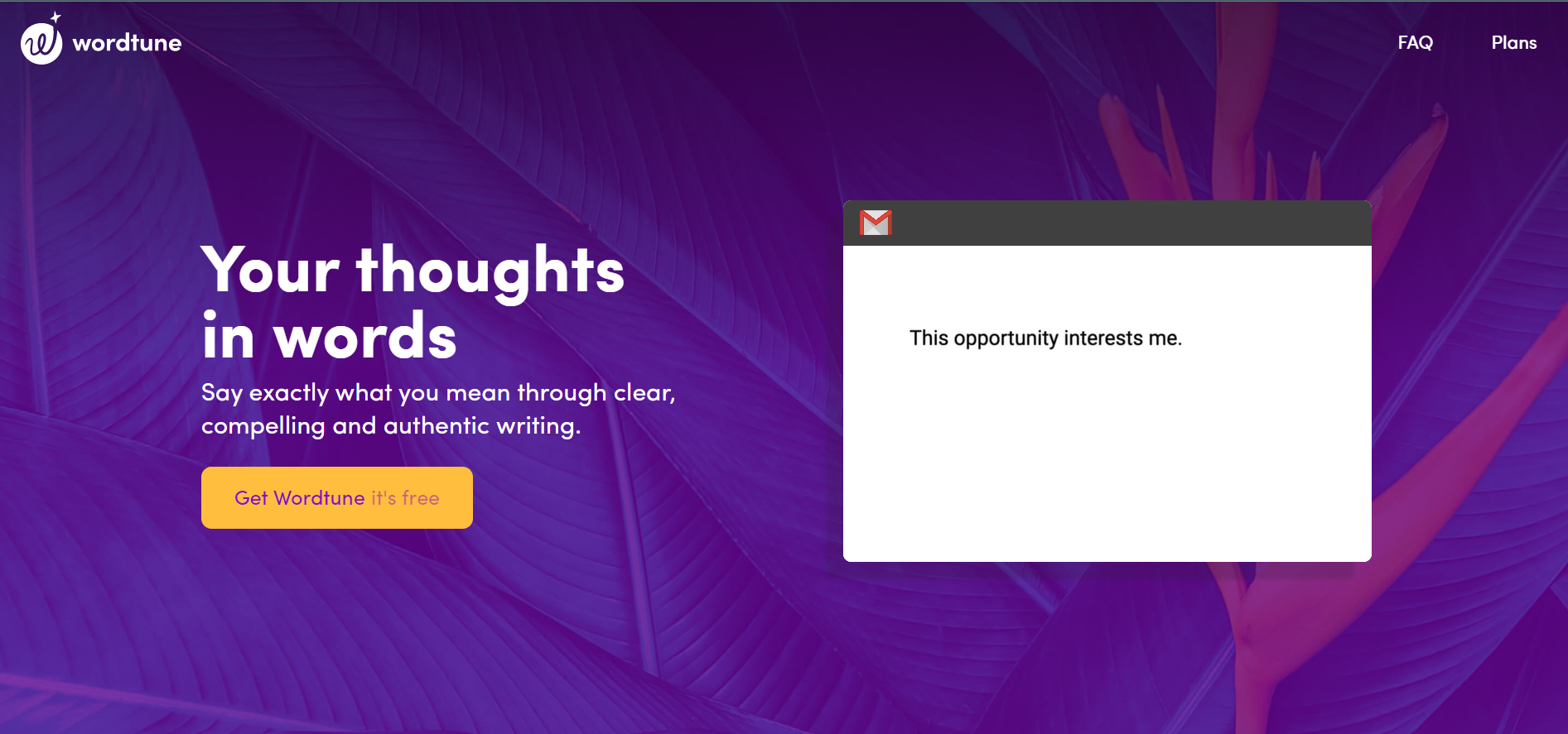Wordtune AI Copywriting Tool