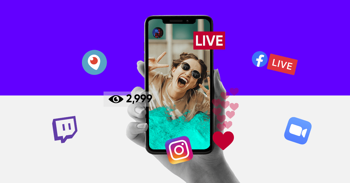 genera videos en vivo para tus seguidores en redes sociales