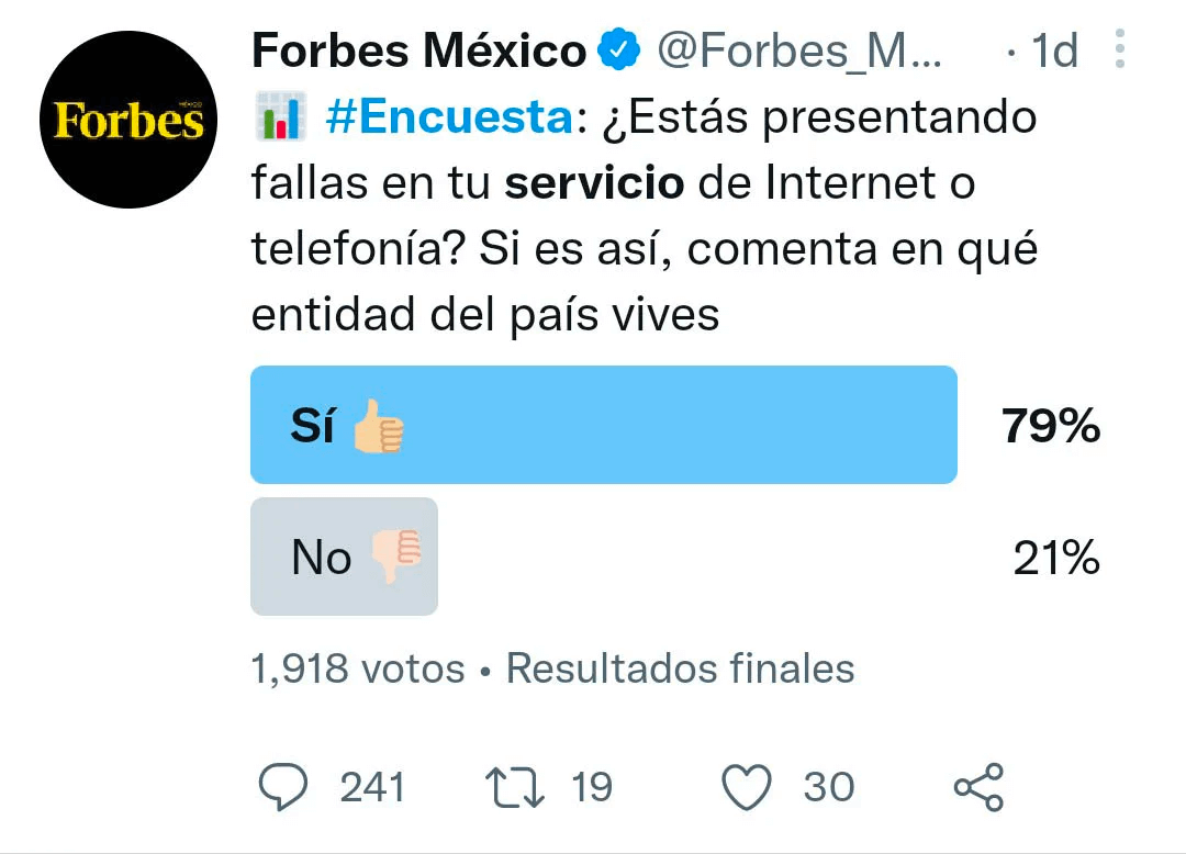 Encuestas de satisfacción en redes sociales