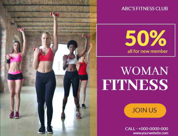 woman fitness template simplified woman fitness template simplified