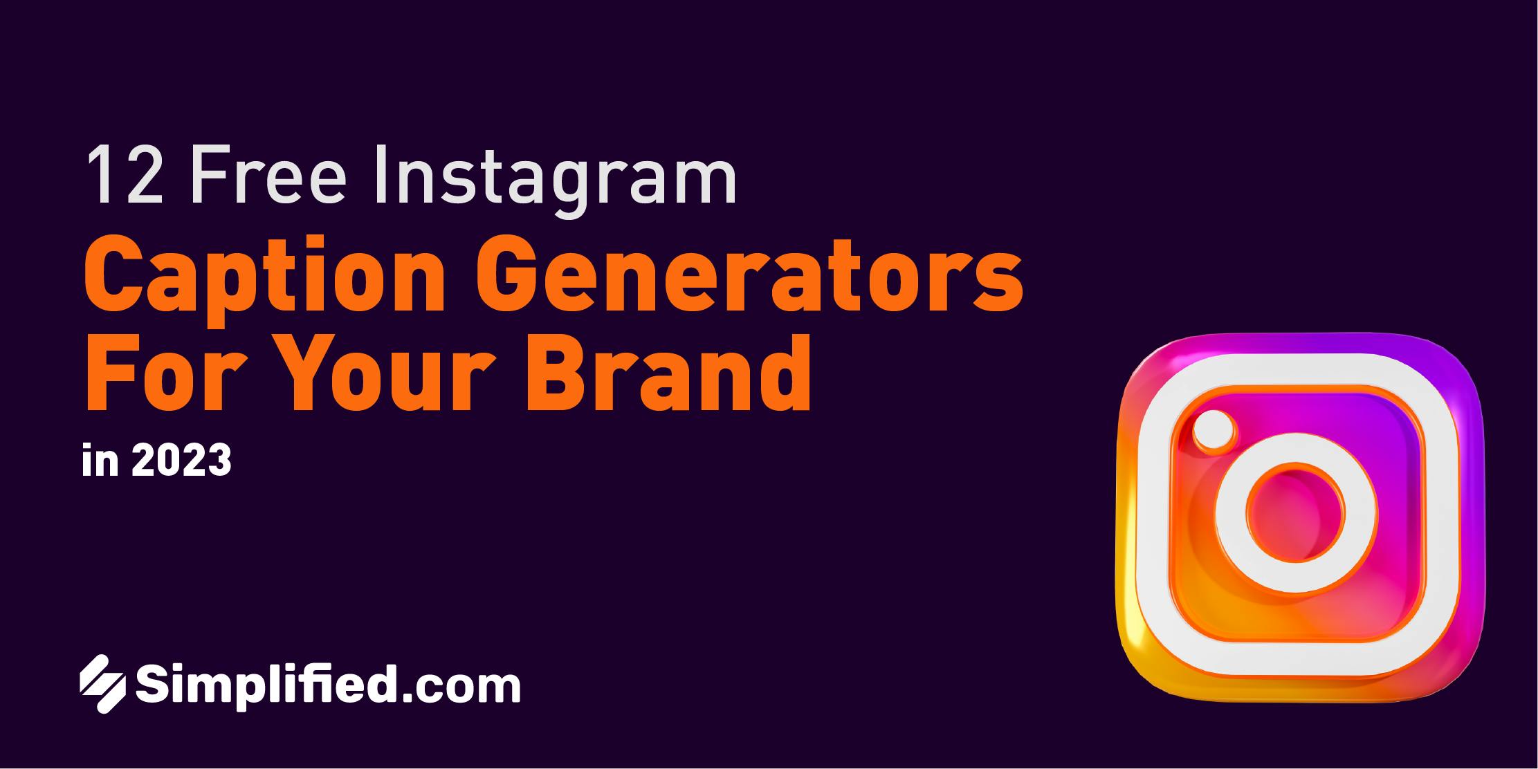 Instagram caption generator: Là một tín đồ của mạng xã hội? Instagram caption generator sẽ giúp bạn tạo những câu chú thích độc đáo cho ảnh của mình, tăng khả năng thu hút người xem và tạo ấn tượng mạnh mẽ. Nhiều câu danh ngôn, trích dẫn và câu tình yêu đầy ý nghĩa đang chờ đón bạn. Hãy cùng tạo nên những bức ảnh xinh đẹp và hoàn hảo trên Instagram.