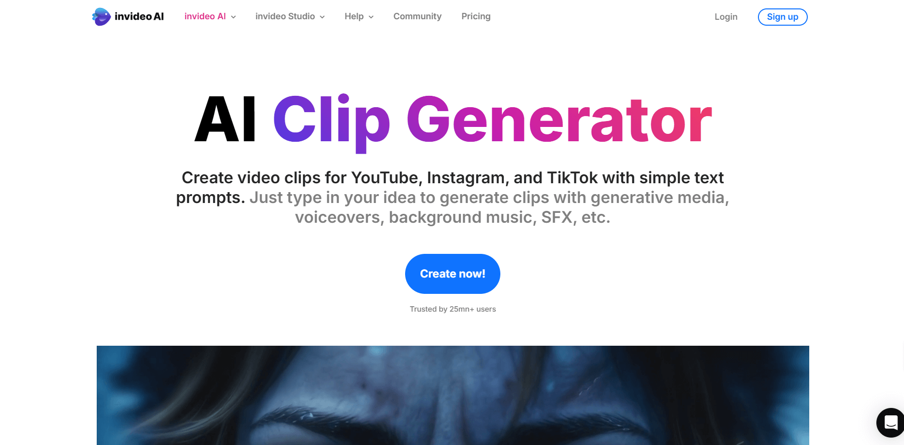 invideo clips maker