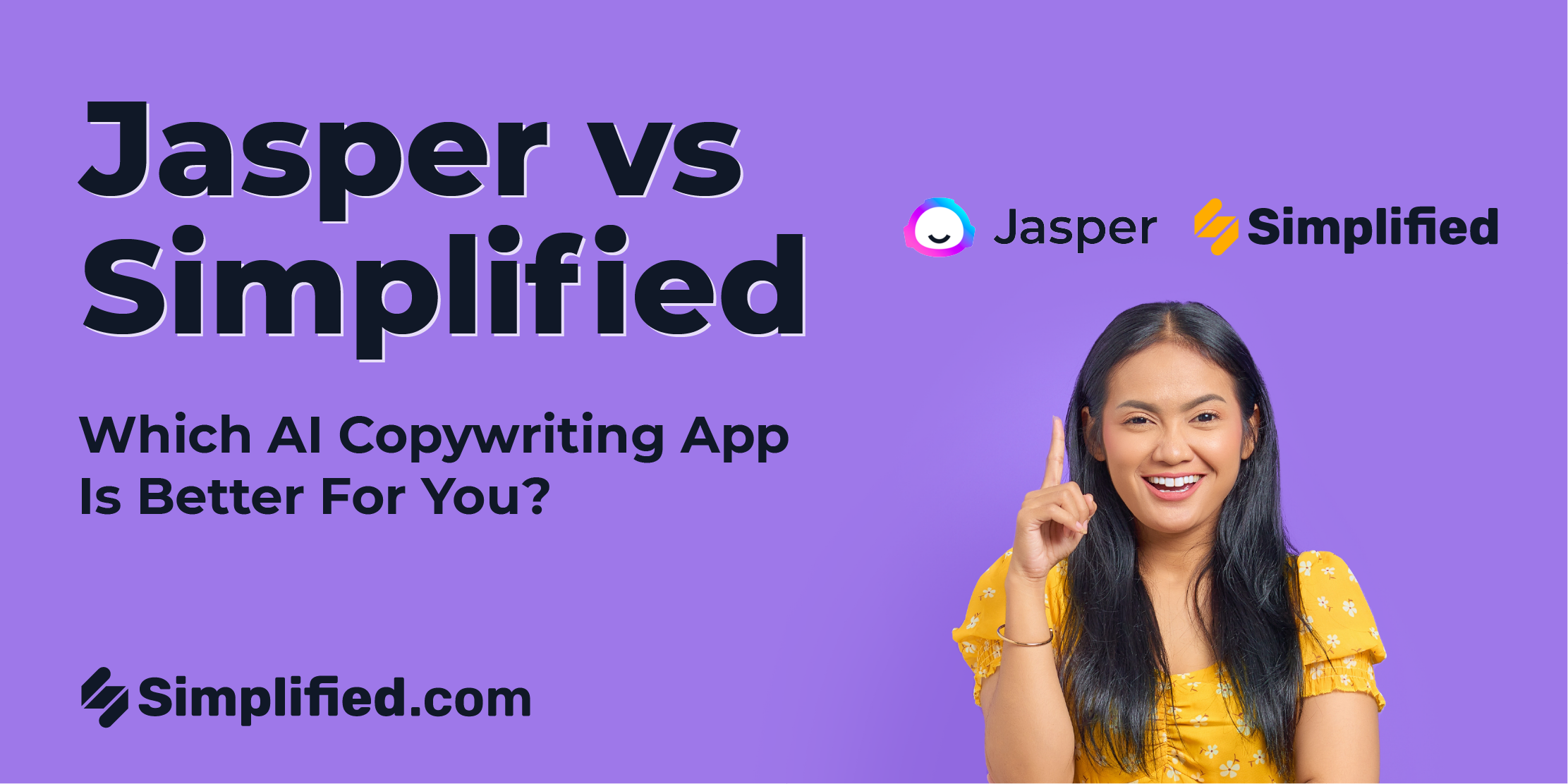 Choosing the Best AI Copywriting App: Simplified (Free Forever) vs. Jasper AI (4 paid annually)