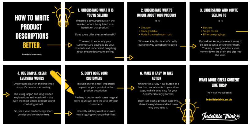 How to create linkedin carousel post