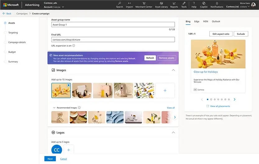 Microsoft Copilot: Integrado ao Bing