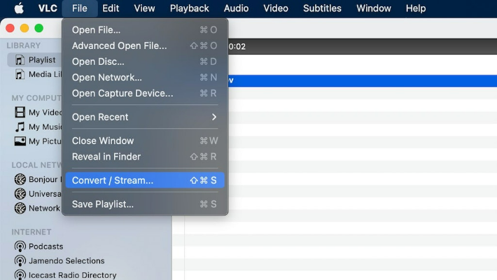 convert stream option convert stream option