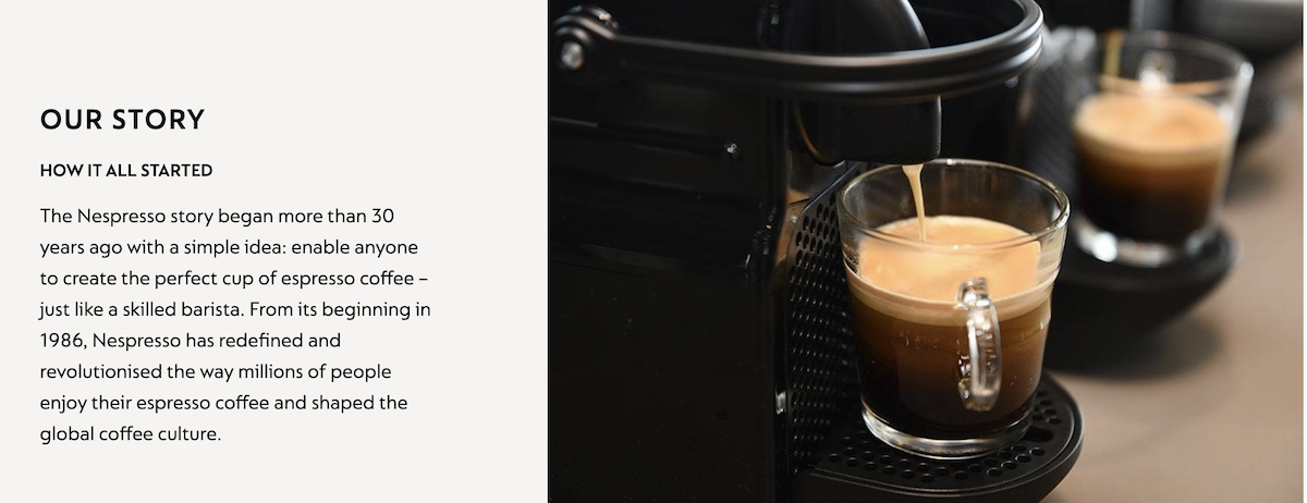 nespresso story branding nespresso story branding