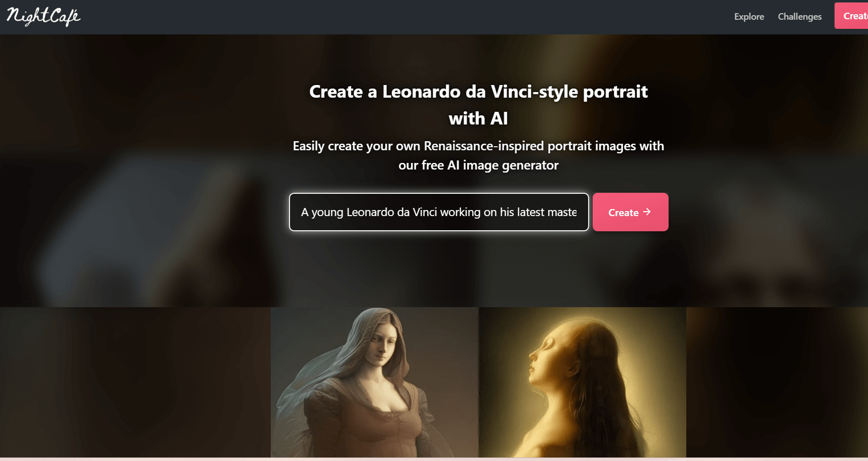 NightCafe and Leonardo AI