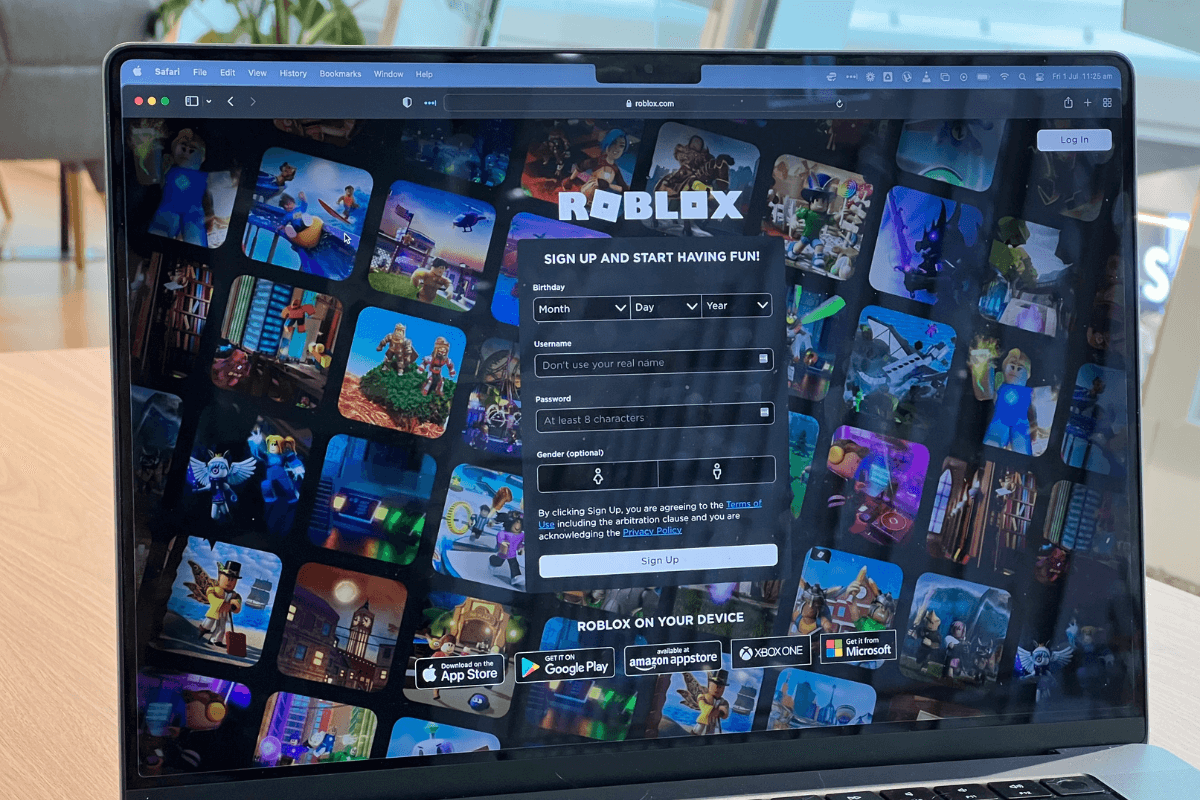 Como criar nomes para Roblox