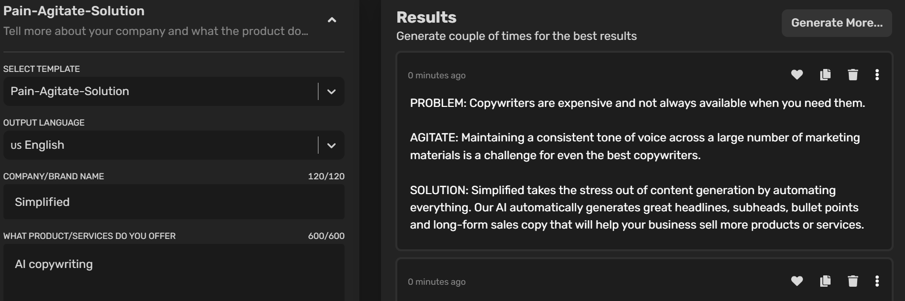 pain-agitate-solution-example