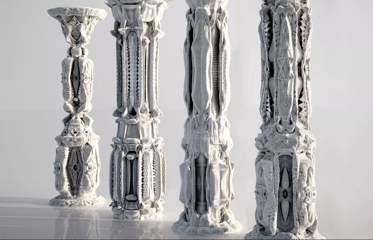 Ceramic pillars