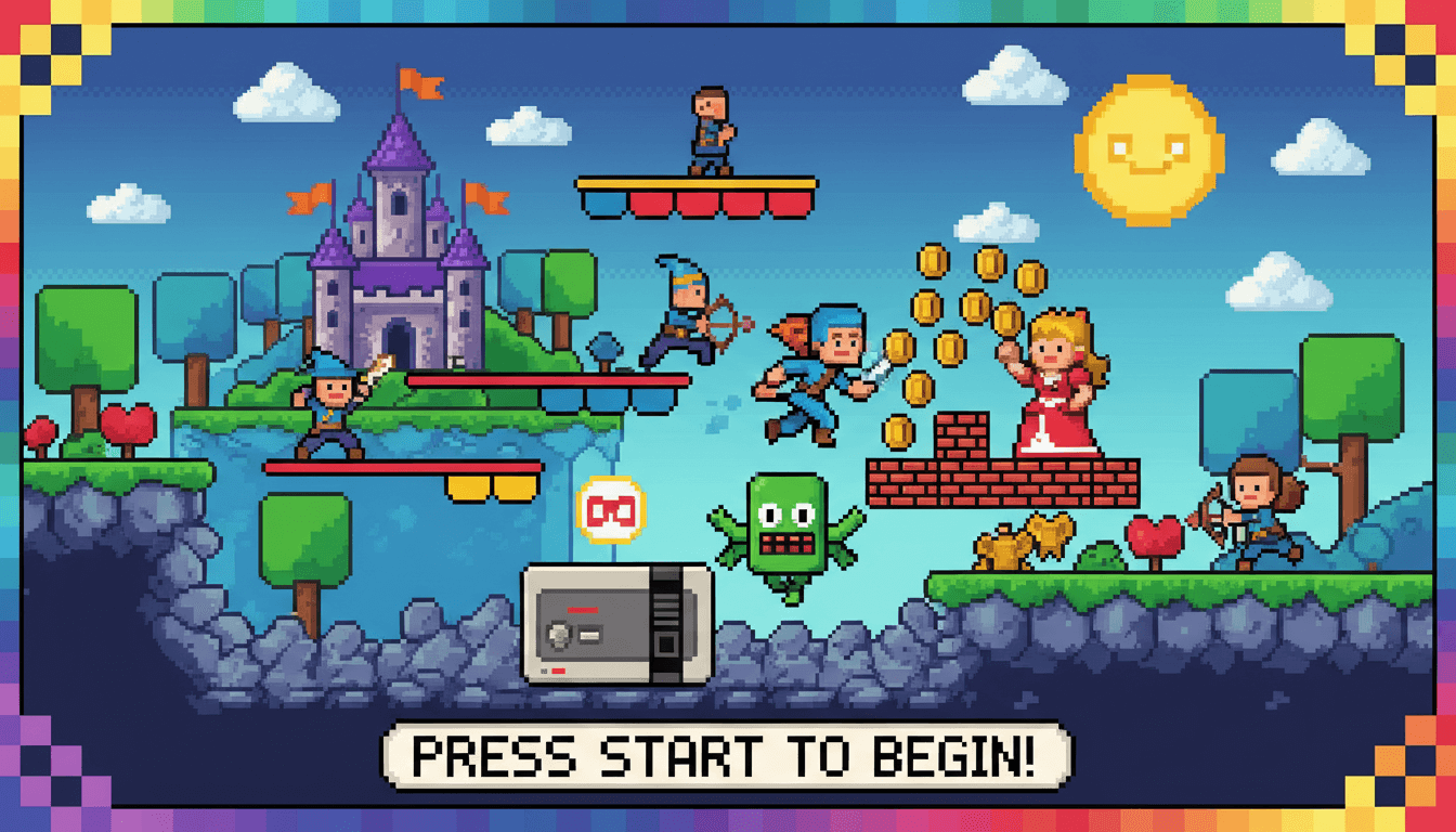 Retro pixel aesthetics style Image Generated with Simplified AI Image Generator