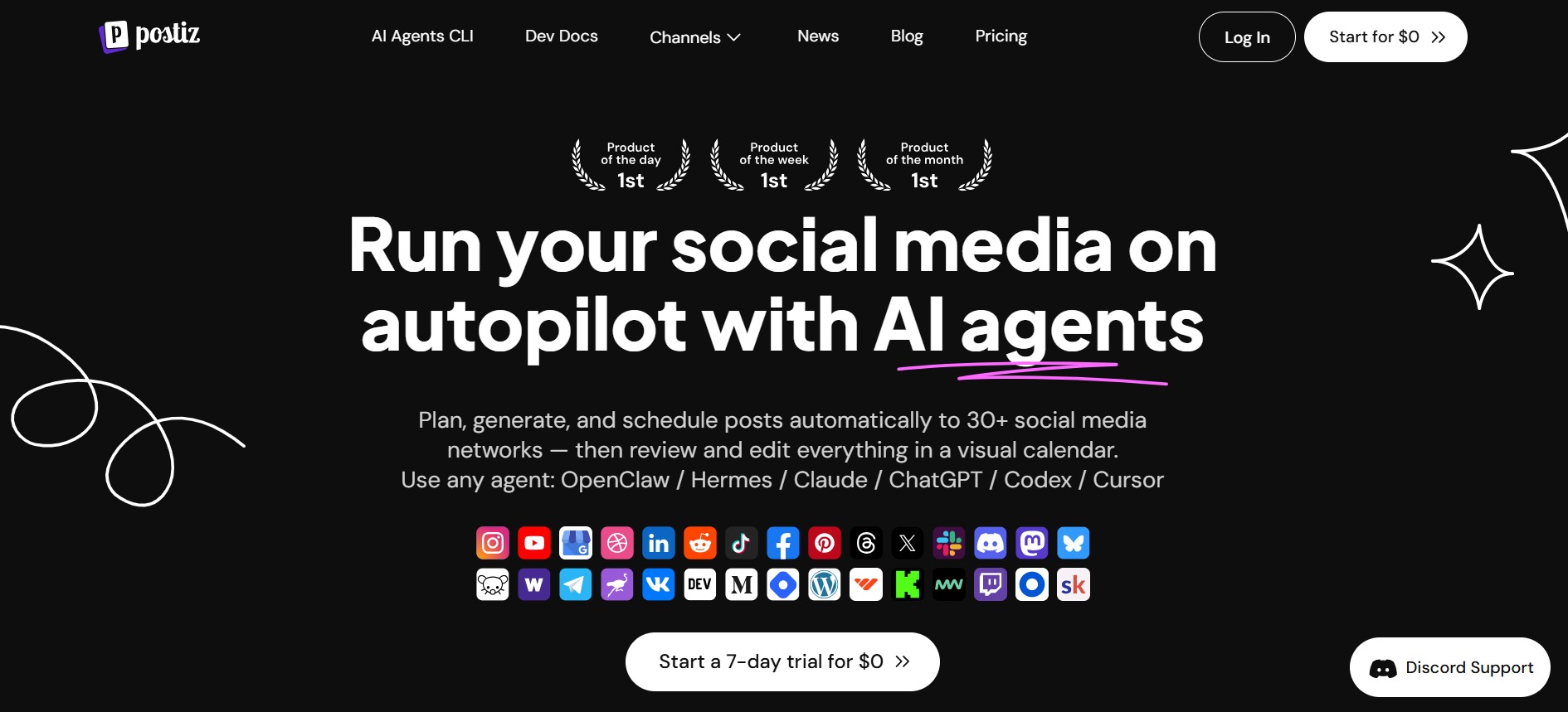 Postiz — best open-source social media automation tool
