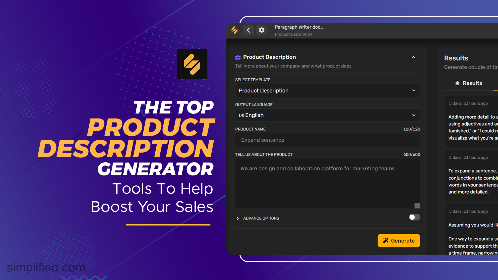 The Top 7 Product Description Generator Tools To Help Boost Your Sales The Top 7 Product Description Generator Tools To Help Boost Your Sales