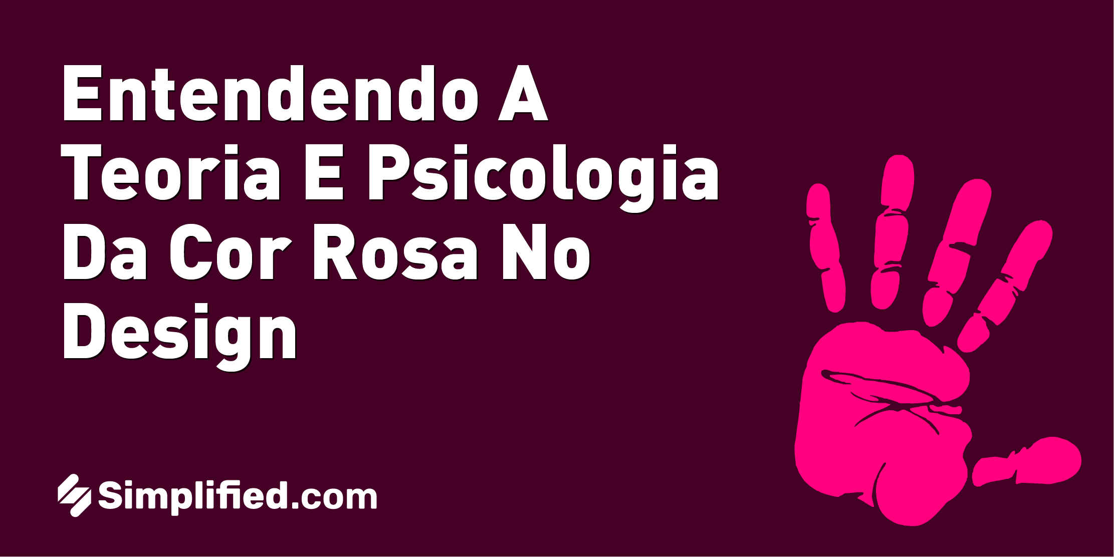 Entendendo a teoria e psicologia da cor rosa no design