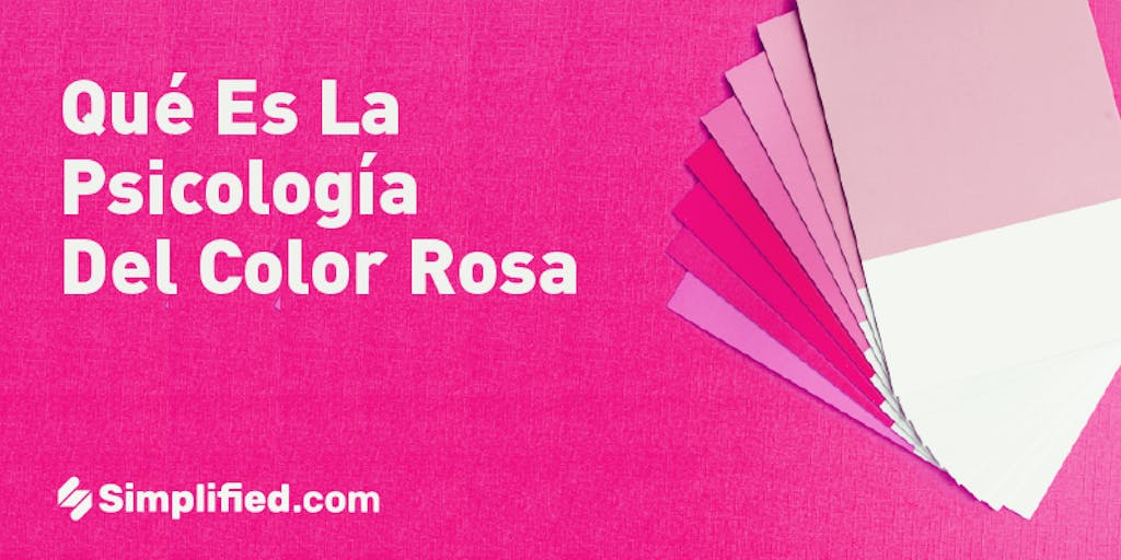 Teoría y psicología del color rosa en diseño | Simplified