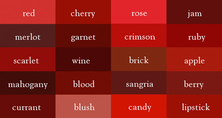 red-color-shades-harmony red-color-shades-harmony