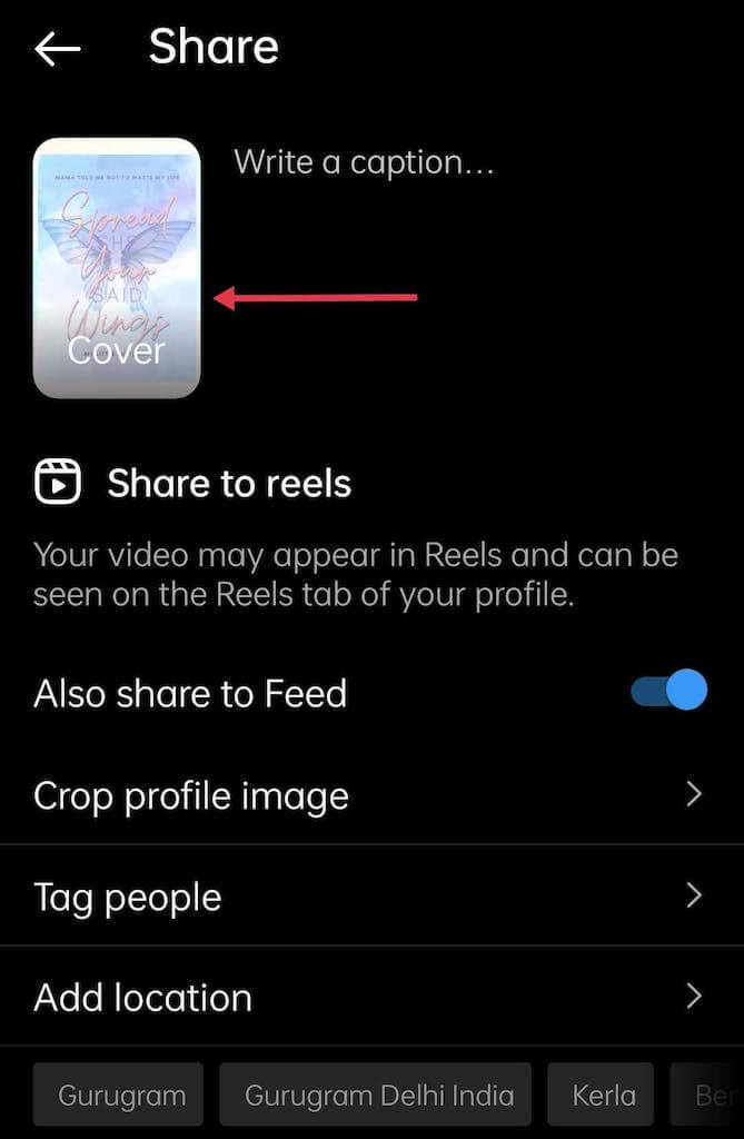 How to Add a Thumbnail to Instagram Reels