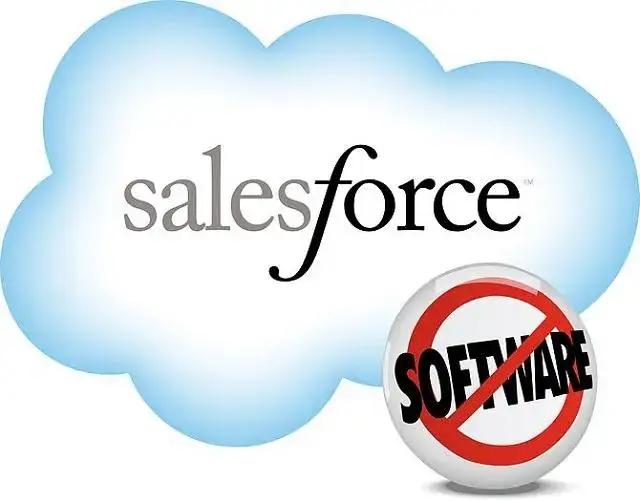 Salesforce: "No Software"