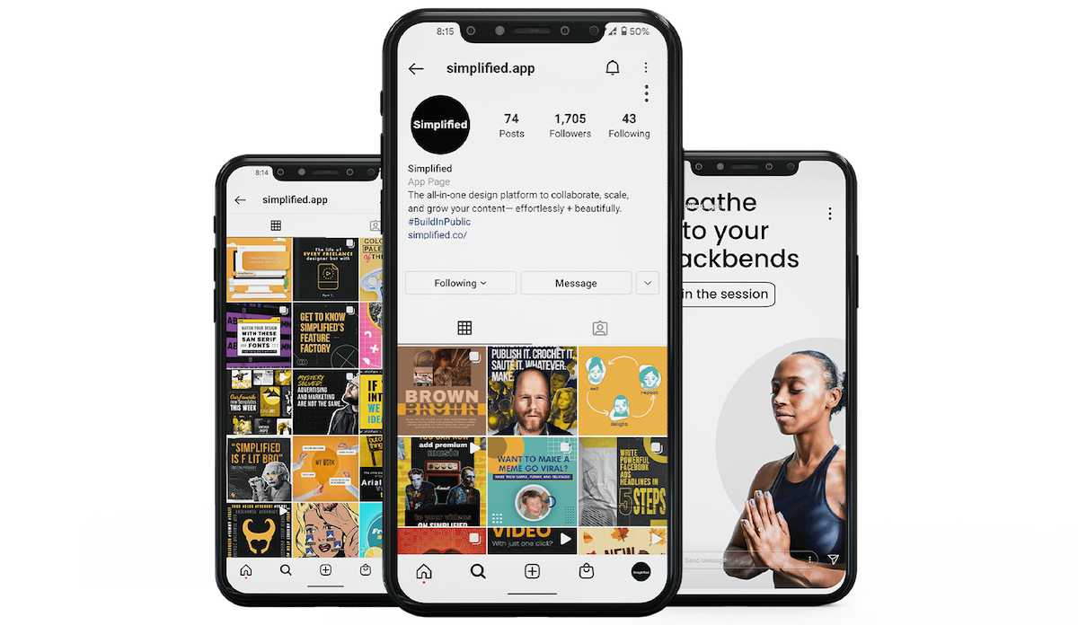 simplified-instagram-page
