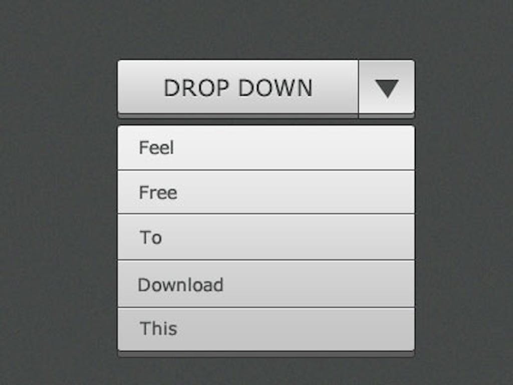 dropdown menu clipart