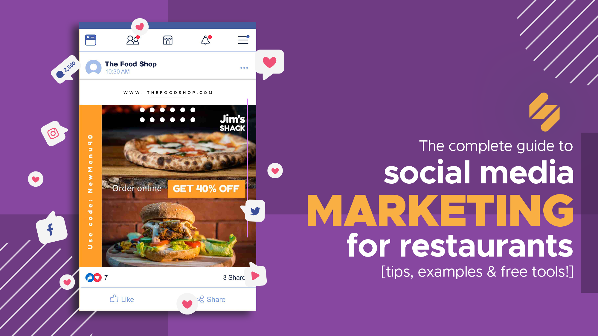 social media marketing for restaurants