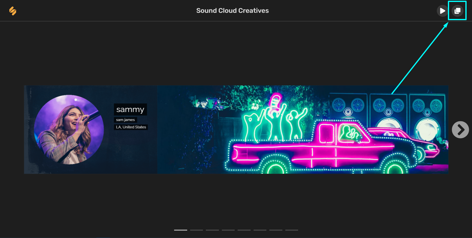 Soundcloud Banner template on Simplified