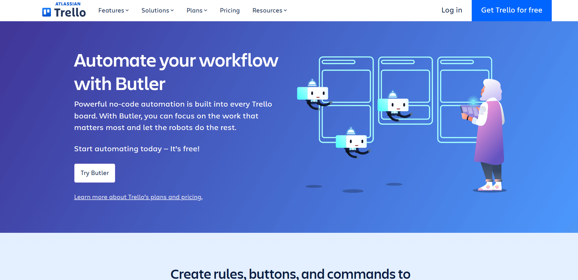 Butler workflow automation