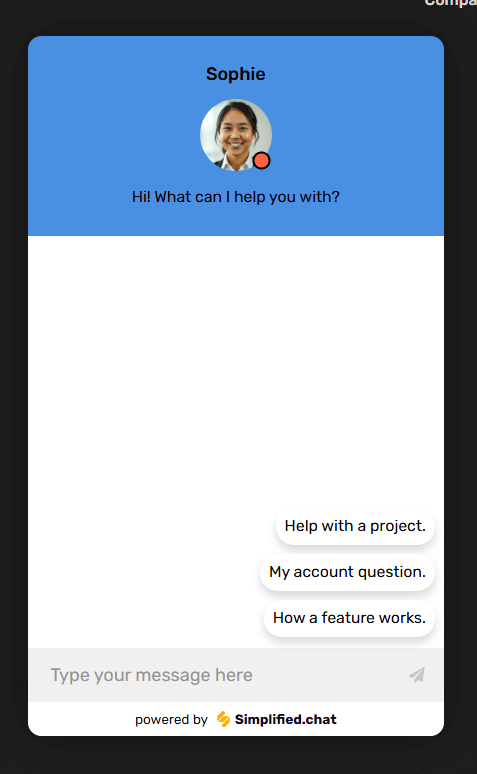 Preview and Test agent widget