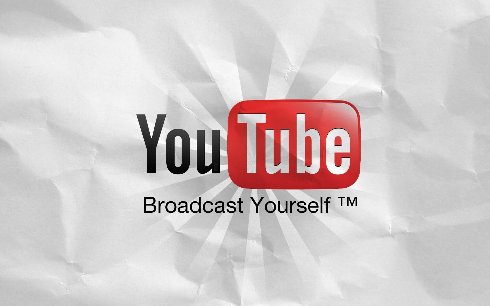 YouTube: "Broadcast Yourself"