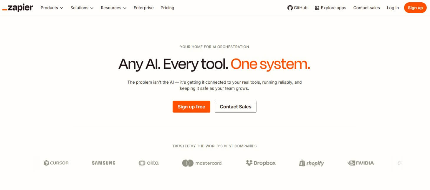 Zapier with AI Features: Best for Cross-Platform Coordination